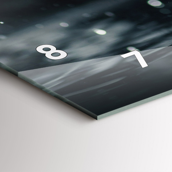 Horloge murale horizontale Tomate