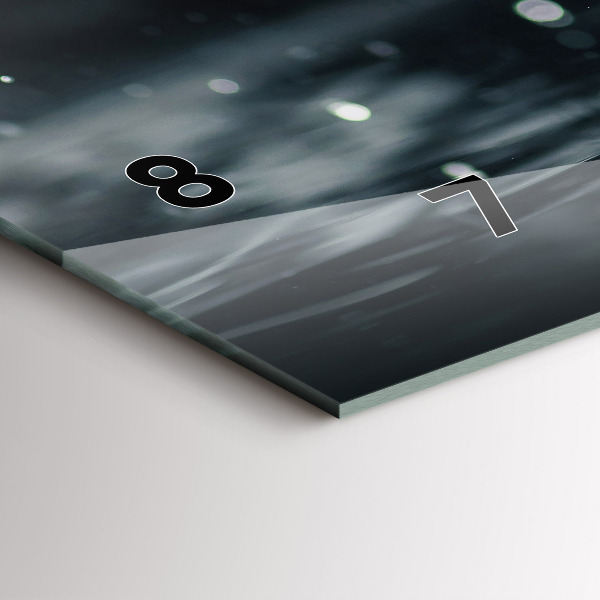 Horloge murale horizontale Tomate