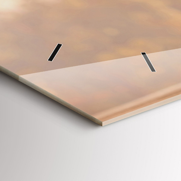 Horloge murale horizontale Bouteilles de vin