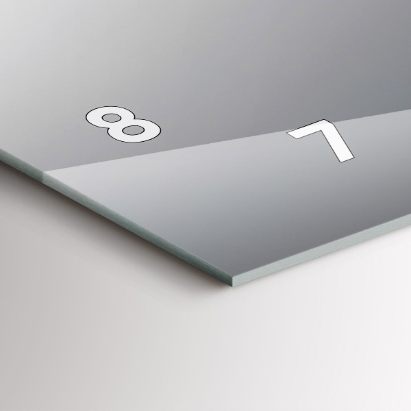 Horloge murale horizontale Un verre de vin rouge