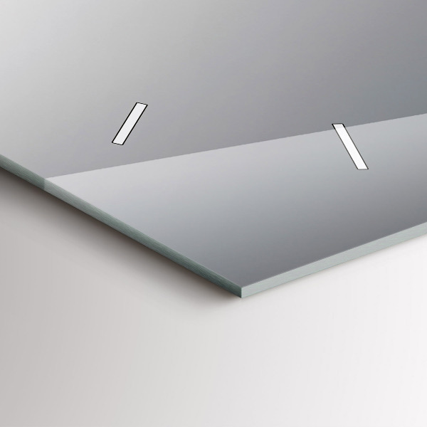 Horloge murale horizontale Un verre de vin rouge