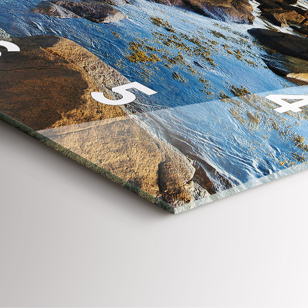 Horloge murale carrée 'Phare d''Annisquam'