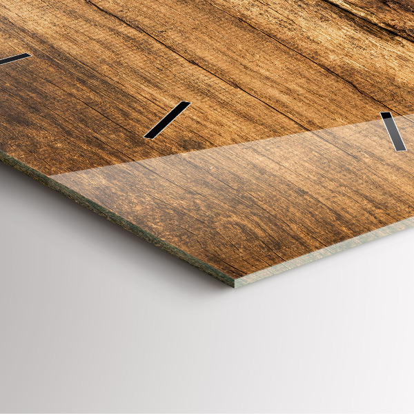 Horloge murale carrée 'Cuillères d''épices'