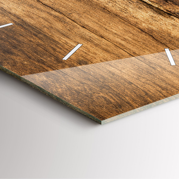 Horloge murale carrée 'Cuillères d''épices'