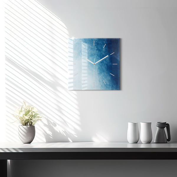 Pendule carrée en verre Eau de captage