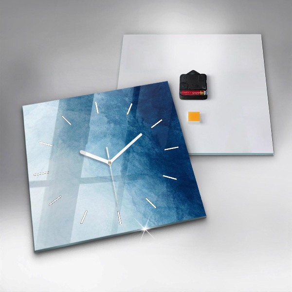 Pendule carrée en verre Eau de captage