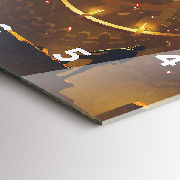 Horloge carrée en verre Temps – Mécanisme