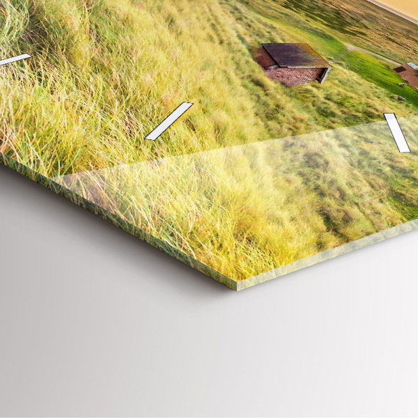 Horloge murale carrée Phare