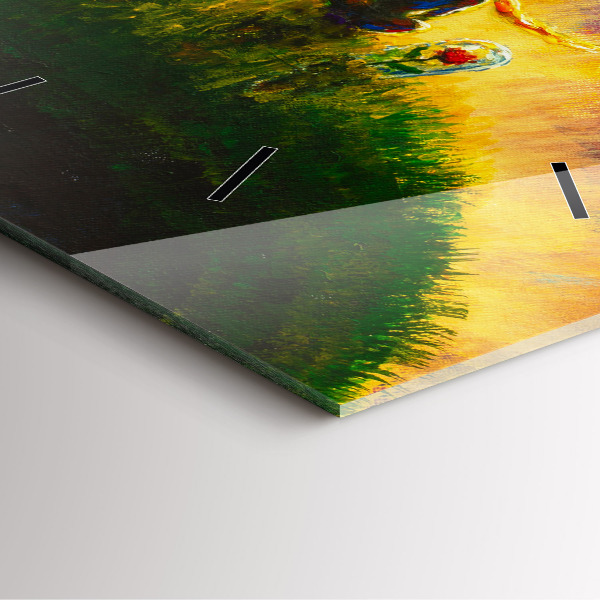 Horloge murale carrée Abstraction Le Petit Prince