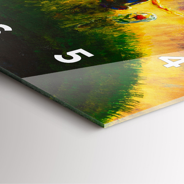 Horloge murale carrée Abstraction Le Petit Prince