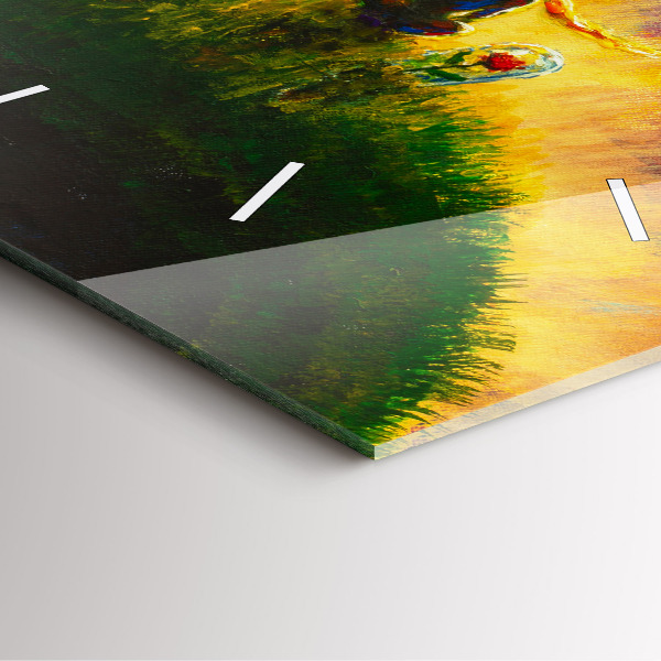 Horloge murale carrée Abstraction Le Petit Prince