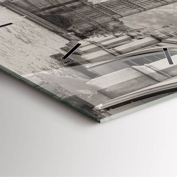 Horloge carrée en verre Londres Angleterre Big Ben