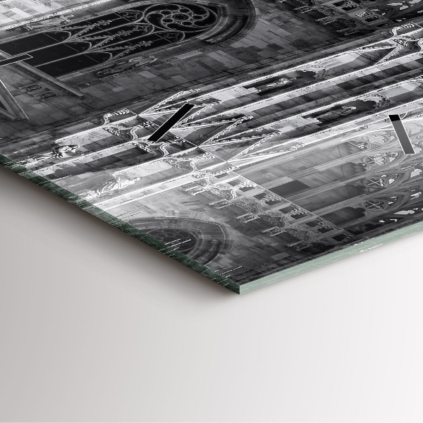 Horloge murale carrée Cathédrale de Milan