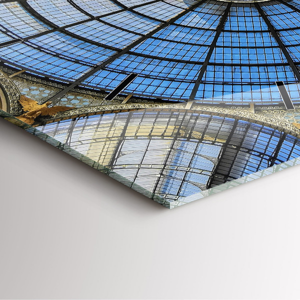 Horloge murale carrée Centre commercial à Milan