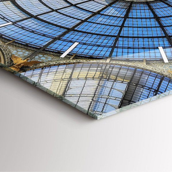 Horloge murale carrée Centre commercial à Milan