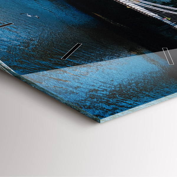 Horloge murale carrée Southportland Écosse