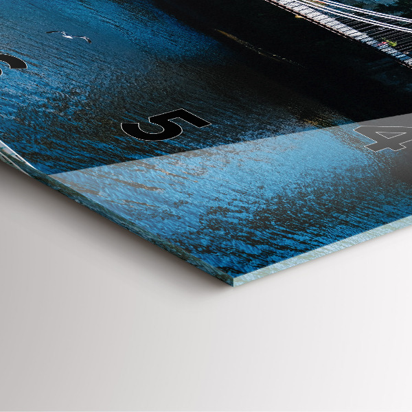 Horloge murale carrée Southportland Écosse