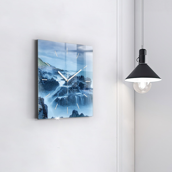 Horloge murale carrée Phare