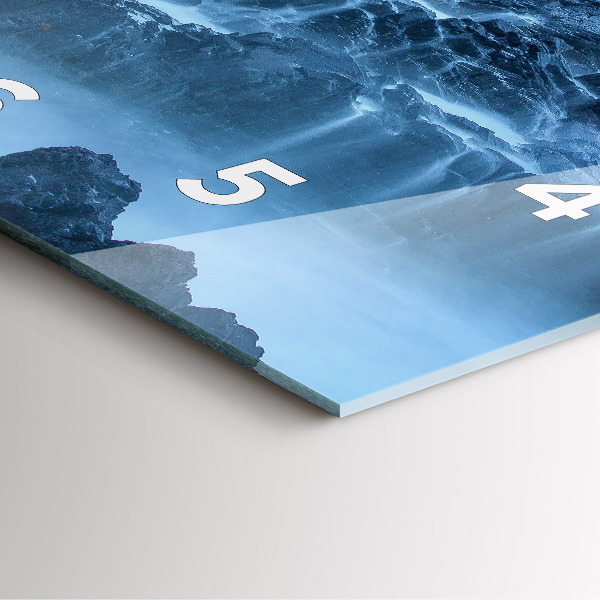 Horloge murale carrée Phare