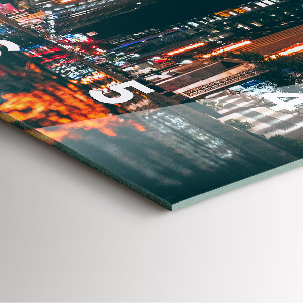 Horloge murale carrée Hilton Houston