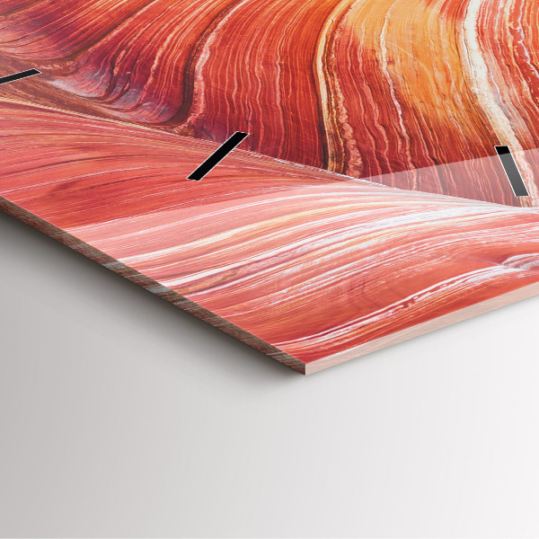 Horloge murale carrée Le pittoresque Grand Canyon