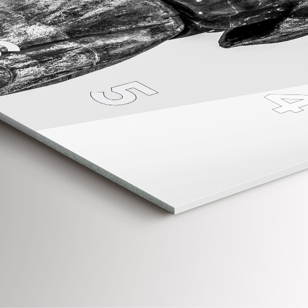 Horloge murale carrée Statue de la Liberté à Budapest