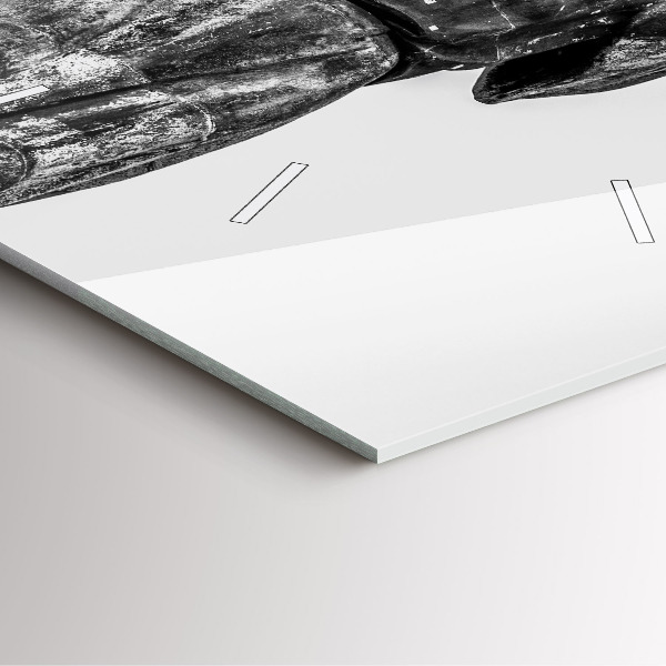 Horloge murale carrée Statue de la Liberté à Budapest