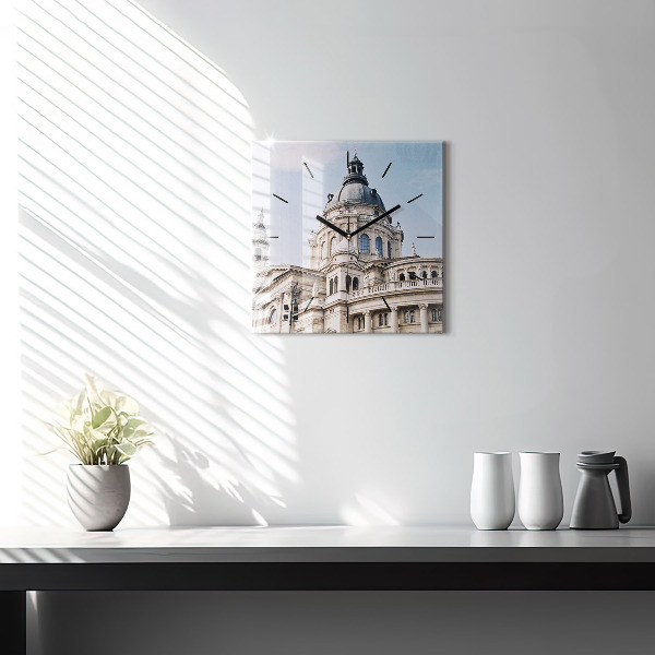 Horloge murale carrée Basilique Saint-Étienne