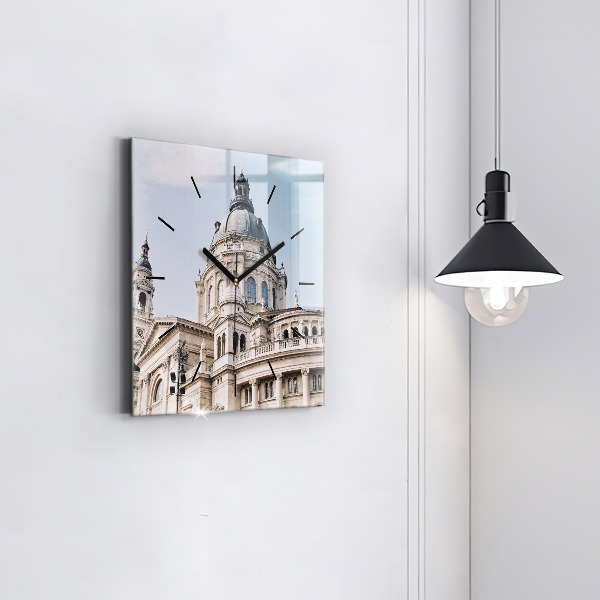 Horloge murale carrée Basilique Saint-Étienne