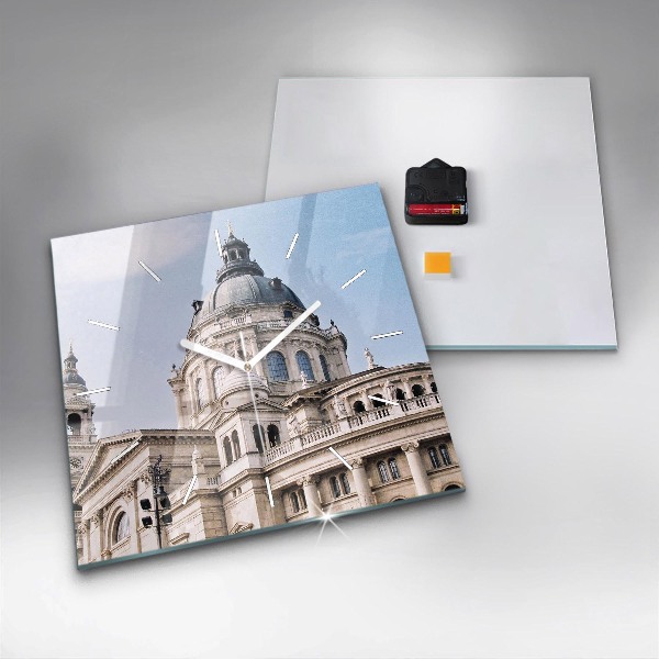 Horloge murale carrée Basilique Saint-Étienne