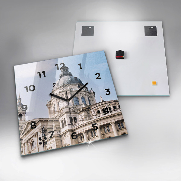 Horloge murale carrée Basilique Saint-Étienne