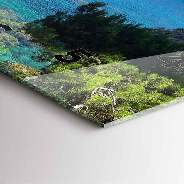 Horloge murale carrée Costa Brava