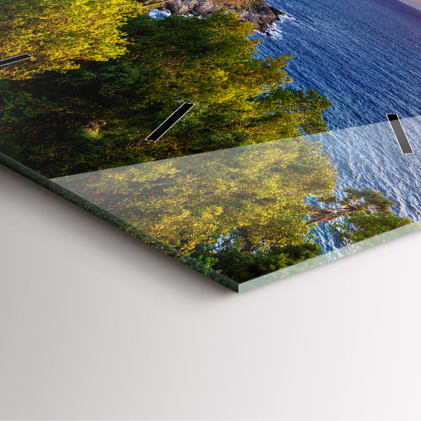 Horloge murale carrée Phuket en Thaïlande