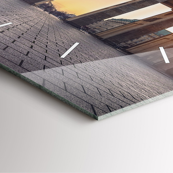 Horloge murale carrée Porte de Brandebourg