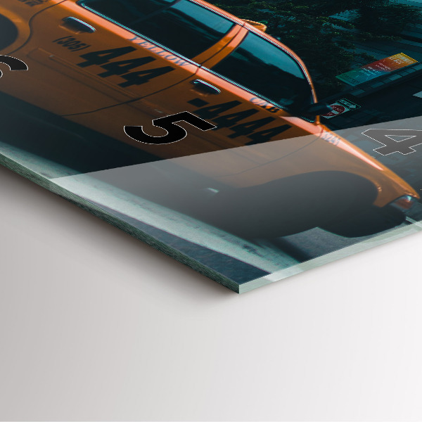 Horloge murale carrée Miami, Floride