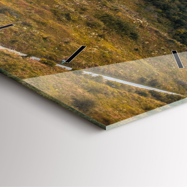 Horloge carrée en verre Château de Spiš en Slovaquie