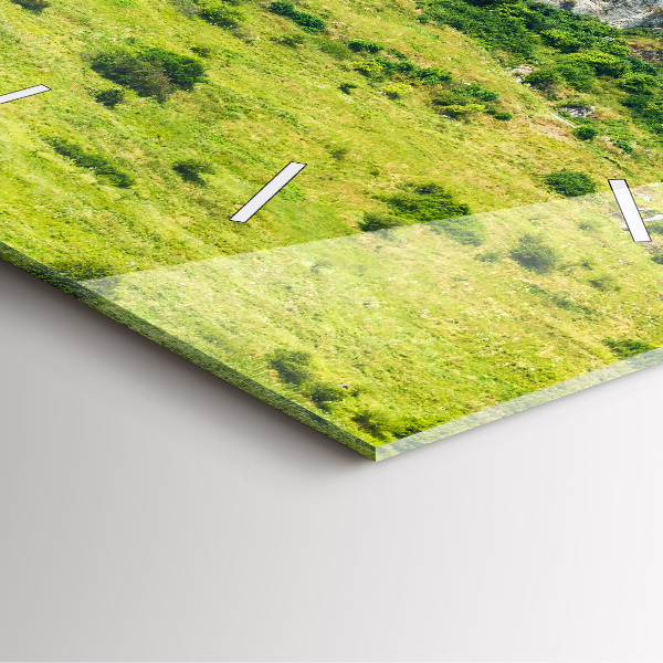 Horloge carrée en verre Château de Spiš en Slovaquie