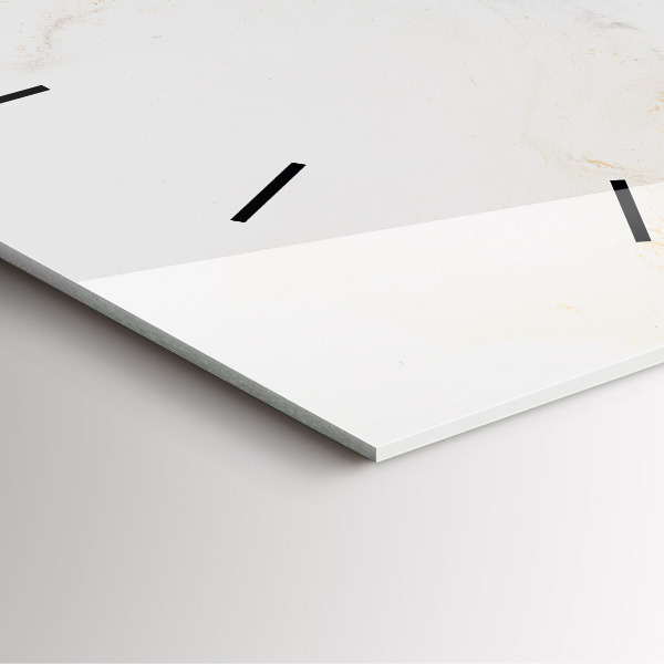 Horloge murale carrée Marbre artistique