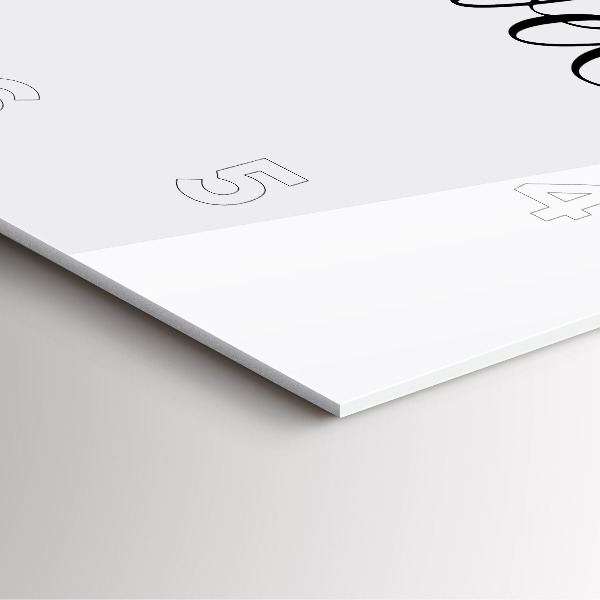 Horloge murale carrée 'L''inscription Voyage'