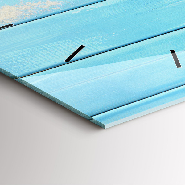 Horloge carrée en verre Accessoires et planches de plage