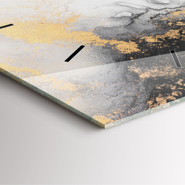 Horloge murale carrée Marbre artistique