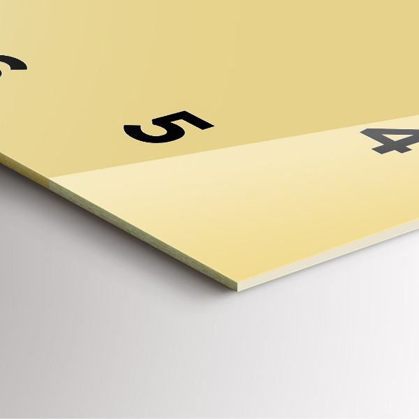 Horloge murale carrée Crémeux