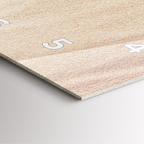 Pendule carrée en verre Accessoires de vacances