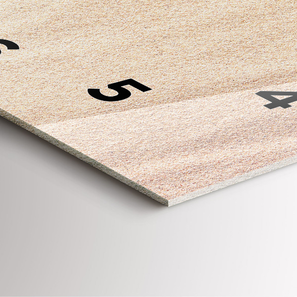 Pendule carrée en verre Accessoires de vacances