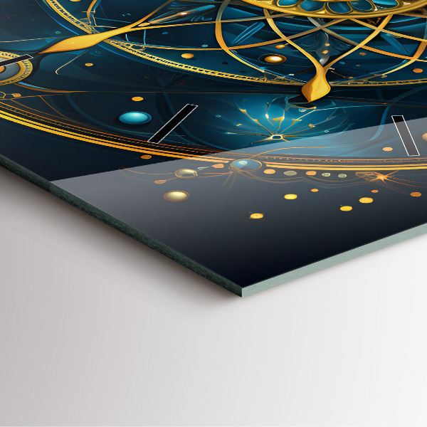 Horloge murale carrée Horloge horoscope