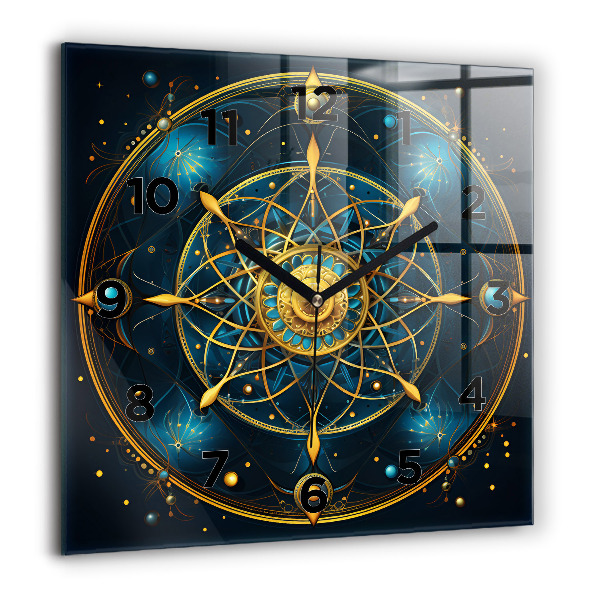 Horloge murale carrée Horloge horoscope