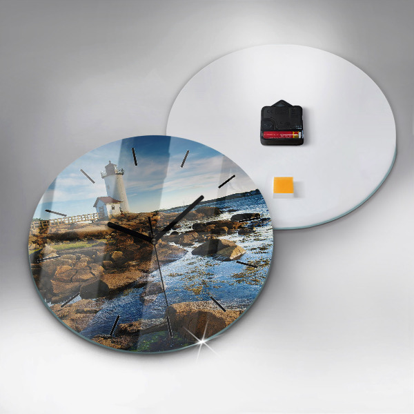 Horloge ronde 'Phare d''Annisquam'