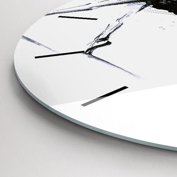 Horloge ronde Femme dansant le ballet