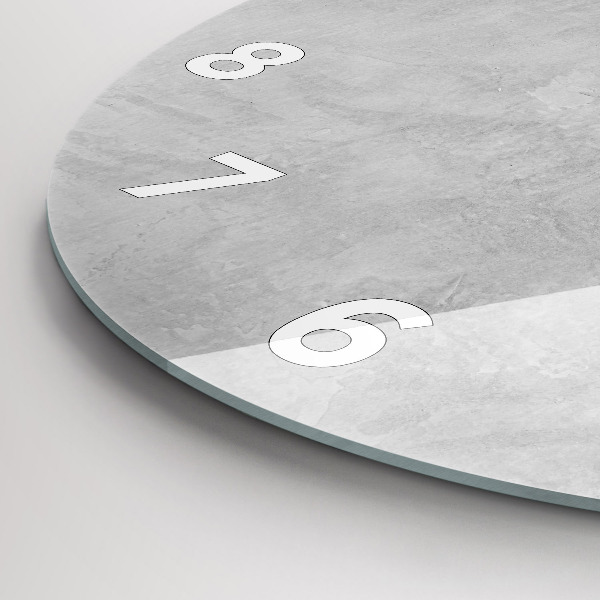 Horloge ronde Mur de pierre