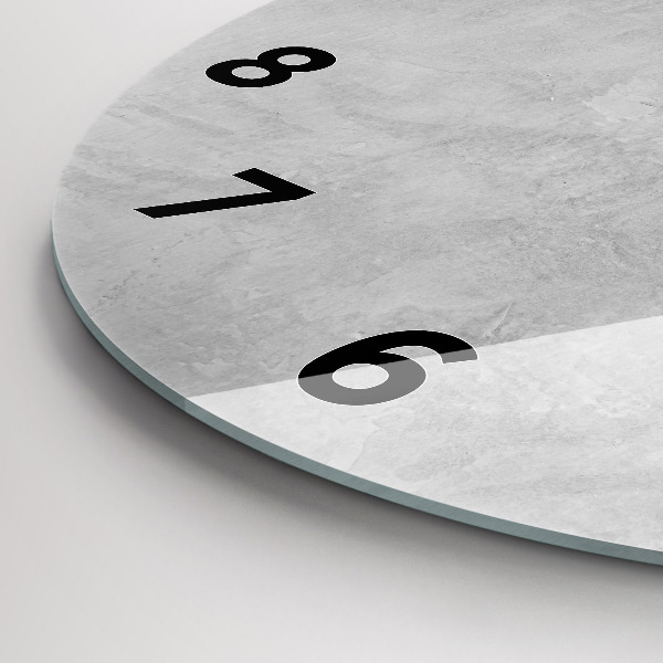 Horloge ronde Mur de pierre